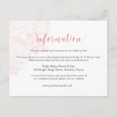 Informatiekaart  Roos Pastels: Roos Kwartz Informatiekaartje (Voorkant)