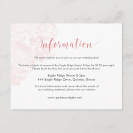 Informatiekaart  Roos Pastels: Roos Kwartz Informatiekaartje