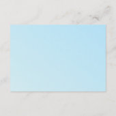 Informatiekaarten voor Starry Sky Sparkle Weddensc Informatiekaartje (Achterkant)