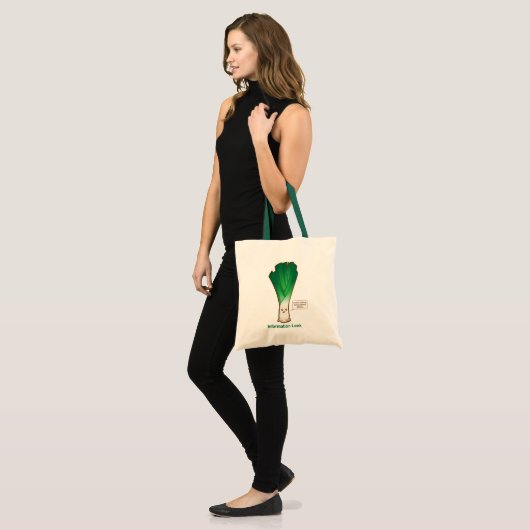 Informatielek Tote Bag (Voorkant (model))