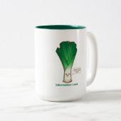 Informatielek Tweekleurige Koffiemok (Voorkant rechts)