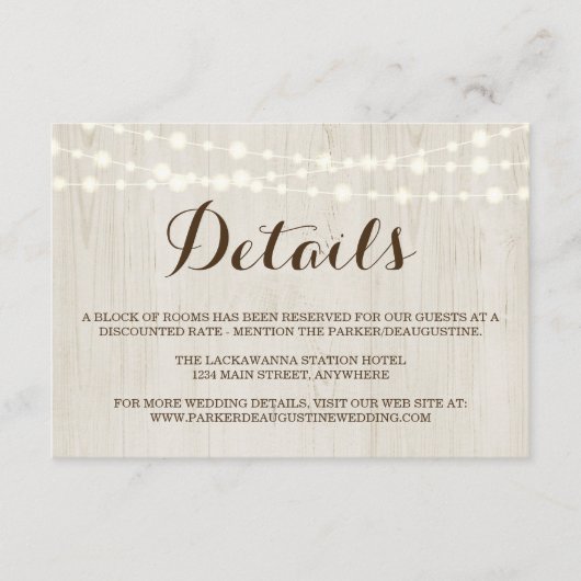 Informatienomsluitingskaart Informatiekaartje (Voorkant)