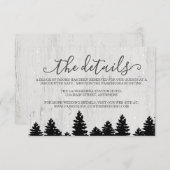 Informatienomsluitingskaart | Rijstwinter Informatiekaartje (Voorkant / Achterkant)