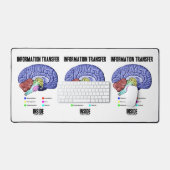 Informatieoverdracht in de Humor van de hersenanat Bureaumat (Keyboard & Muis)
