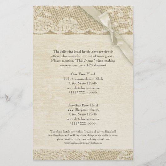 Informatiepagina kant en overlapping (Voorkant)