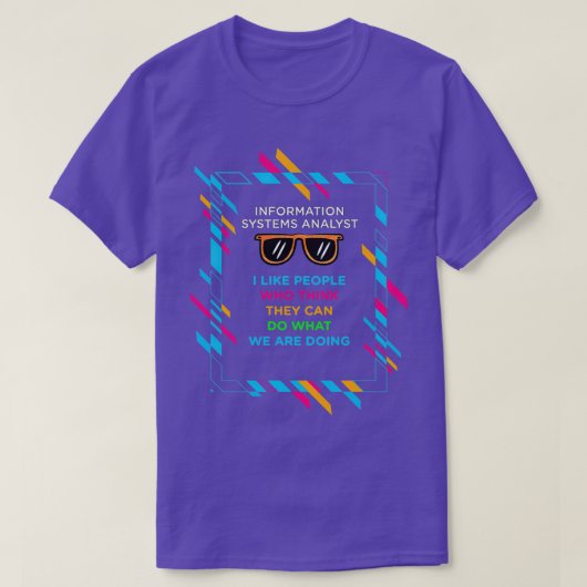 INFORMATIESYSTEMEN ANALYSE 2 T-SHIRT (Design voorkant)