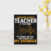 Informatietechnologie Database Informatica T Kaart (Gele Bloem)
