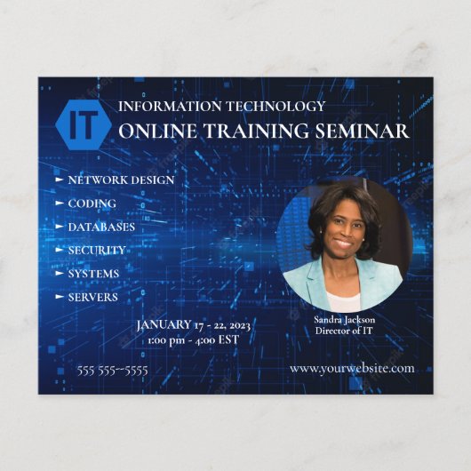 Informatietechnologie Flyer (Voorkant)