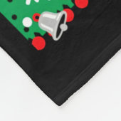 Informatietechnologie Grappig Kerstmis Computer Te Fleece Deken (Hoek)