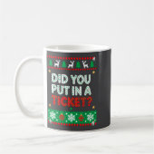 Informatietechnologie Grappig Kerstmis Computer Te Koffiemok (Links)