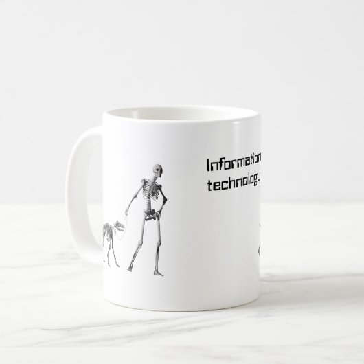 Informatietechnologie Koffiemok (Voorkant links)