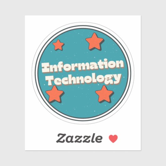 Informatietechnologie Sticker (Vel)