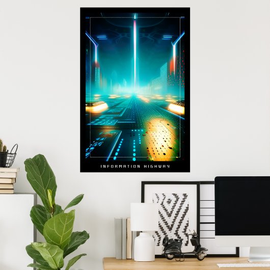 Informatieweg Poster (Thuiskantoor)