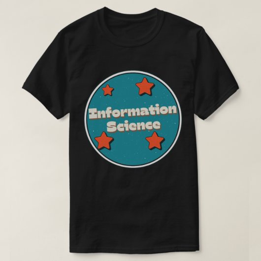 informatiewetenschappen t-shirt (Design voorkant)