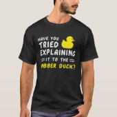 Informatiker Squeaky Duck Bugfix Coder Bugs T-shirt (Voorkant)
