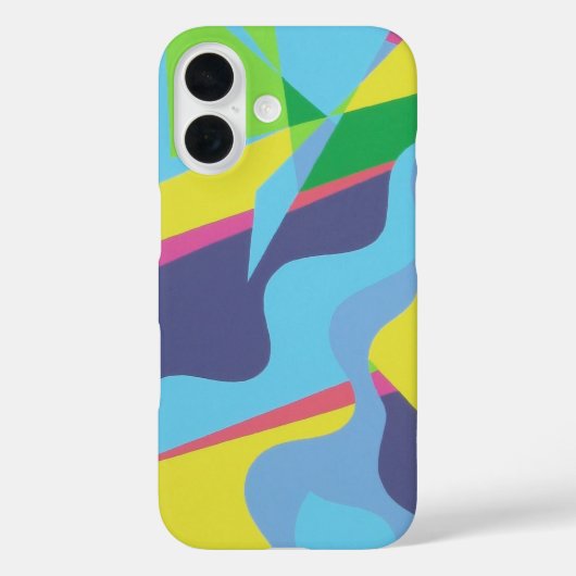 Information Highway Abstract Phone Case (Achterkant)