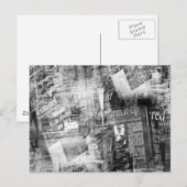 Information Junkie Briefkaart (Voorkant / Achterkant)