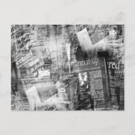 Information Junkie Briefkaart (Voorkant)