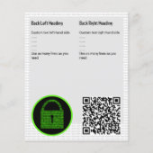 Information Security & Cyber Intelligence Event Flyer (Achterkant)