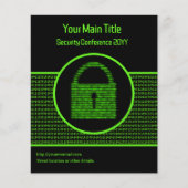 Information Security & Cyber Intelligence Event Flyer (Voorkant)