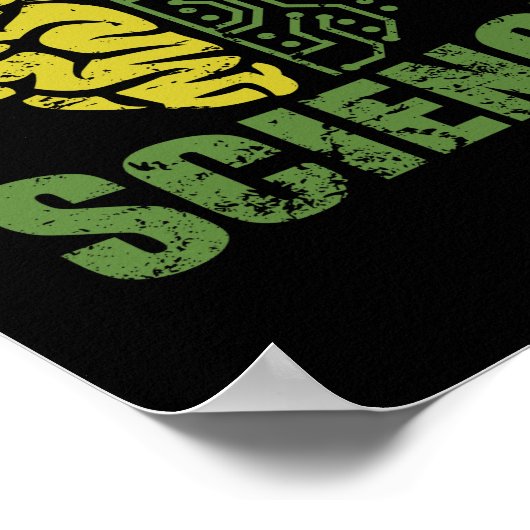 Informatisersoftware voor computerwetenschap poster (Hoek)