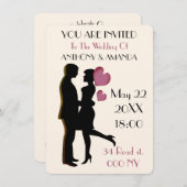 Informeel casual uniek en origineel kaart (Voorkant / Achterkant)