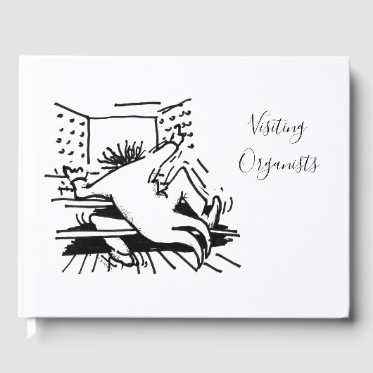 Informele gids voor bezoekende organisatoren gastenboek (Voorkant)