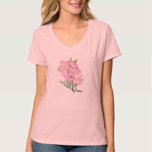 informele half mouw T-shirt voor elke dag (Voorkant)