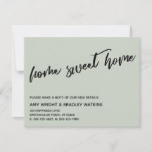 Informele 'Home Sweet Home' Saliegroene Nieuw Adre