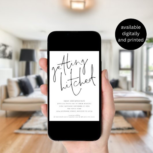 Informele Huwelijkssluiting Script QR Huwelijksuit Kaart