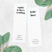 Informele retro | Weddenschap voor Bladwijzer Kaar Mini Visitekaartje