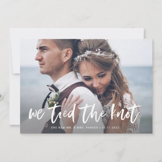 Informele Script | Aankondiging van twee foto's el (Voorkant)