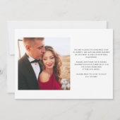 Informele Script | Aankondiging van twee foto's el (Achterkant)