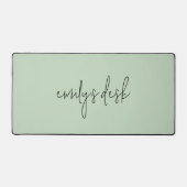 Informele scriptnaam Gewoon Sage Groen Bureaumat (Voorkant)