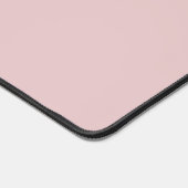 Informele scriptnaam Plain Blush Pink Bureaumat (Hoek)