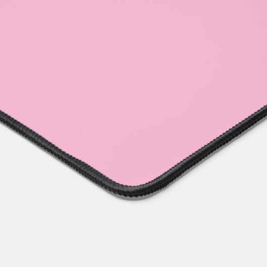 Informele scriptnaam Plain Pink Bureaumat (Hoek)