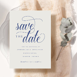 Informele scripttypografie save the date