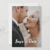 Informele trouwannonce kaart (Voorkant)