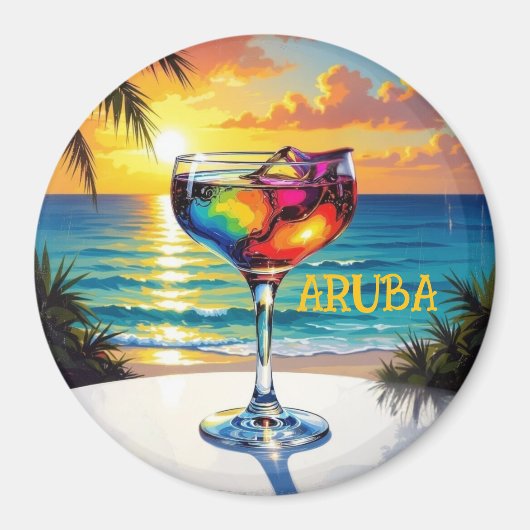 Informiddag op Aruba Magneet (Voorkant)