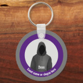 Infosec en Cyber Crime Theme - Event of Slogan on Sleutelhanger (Voorkant)