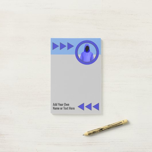 InfoSec Professional Logo - Network Security Team Post-it® Notes (Op bureau)