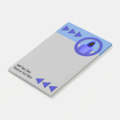 InfoSec Professional Logo - Network Security Team Post-it® Notes (Schuin)