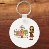 INFP — A Sonhadora Criativa Sleutelhanger (Achterkant)