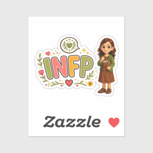 INFP — A Sonhadora Criativa Sticker (Vel)