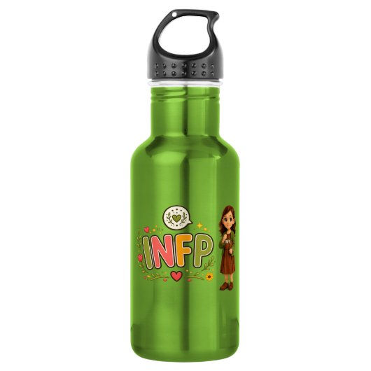 INFP — A Sonhadora Criativa Waterfles (Voorkant)