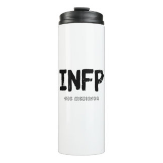 INFP - de bemiddelaar (zwart) Thermosbeker