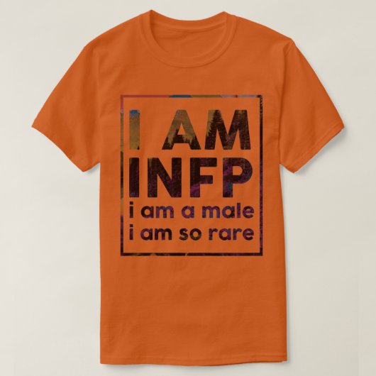 INFP PERSONALITEIT T-SHIRT (Design voorkant)
