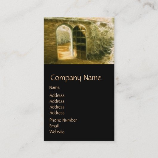 Infrarode stuurdeur visitekaartje (Voorkant)