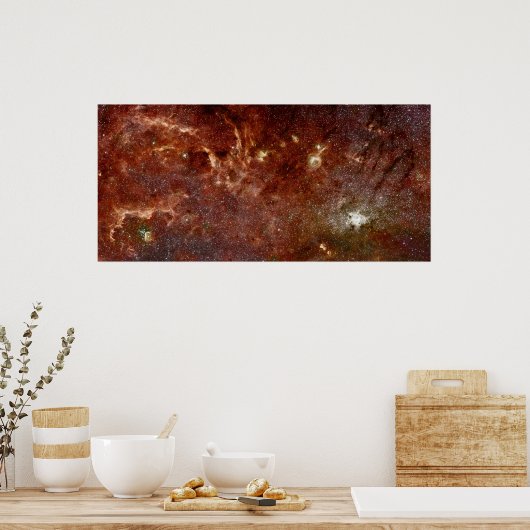 Infrarood afbeelding poster (Keuken)