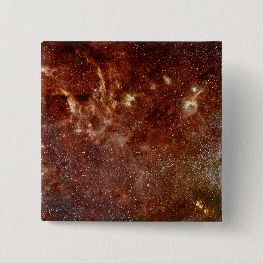 Infrarood afbeelding vierkante button 5,1 cm (Voorkant)